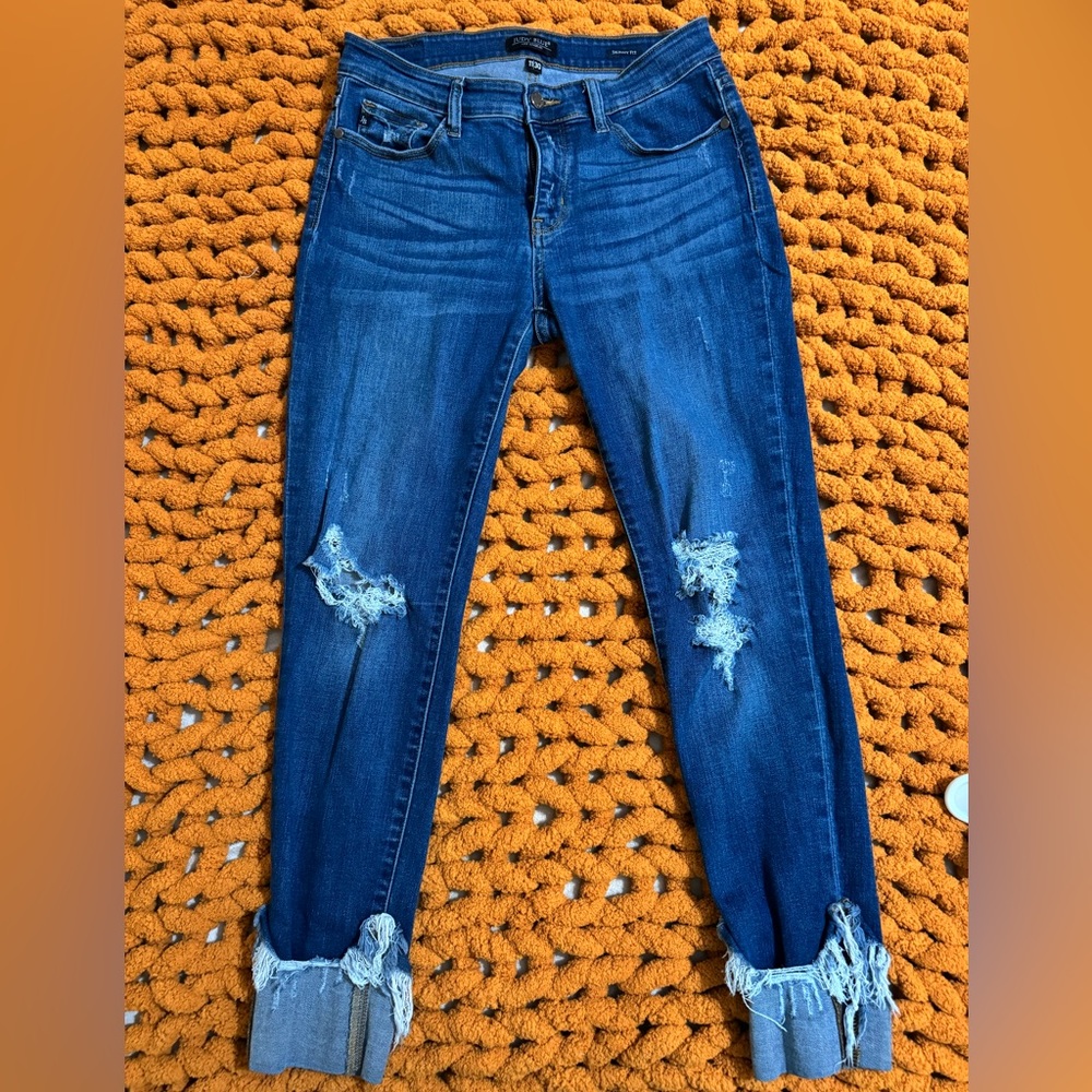 Judy Blue / Skinny Fit / Hemmed cuff 11/30